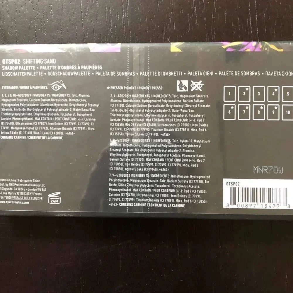 NYX Off Tropic Shifting Sands Palette. New